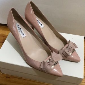 L.K. Bennett Patent Leather Irene High heels